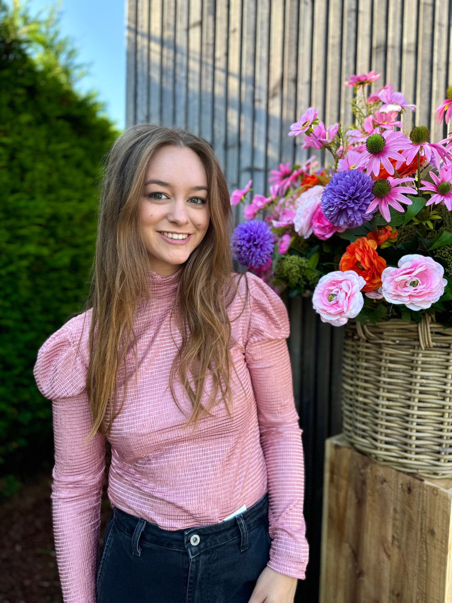 Blouse Louise pink