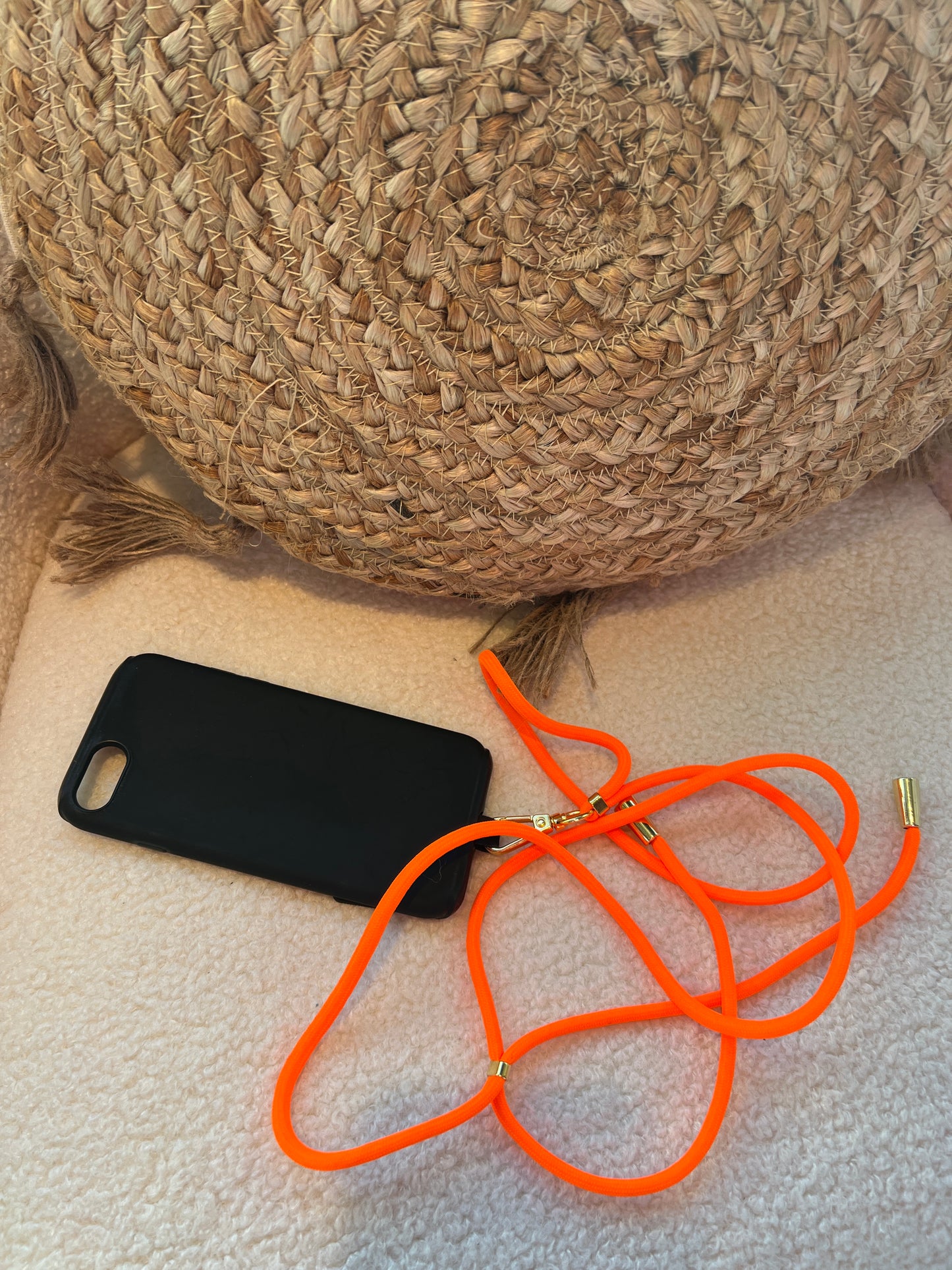 Touw voor gsm oranje