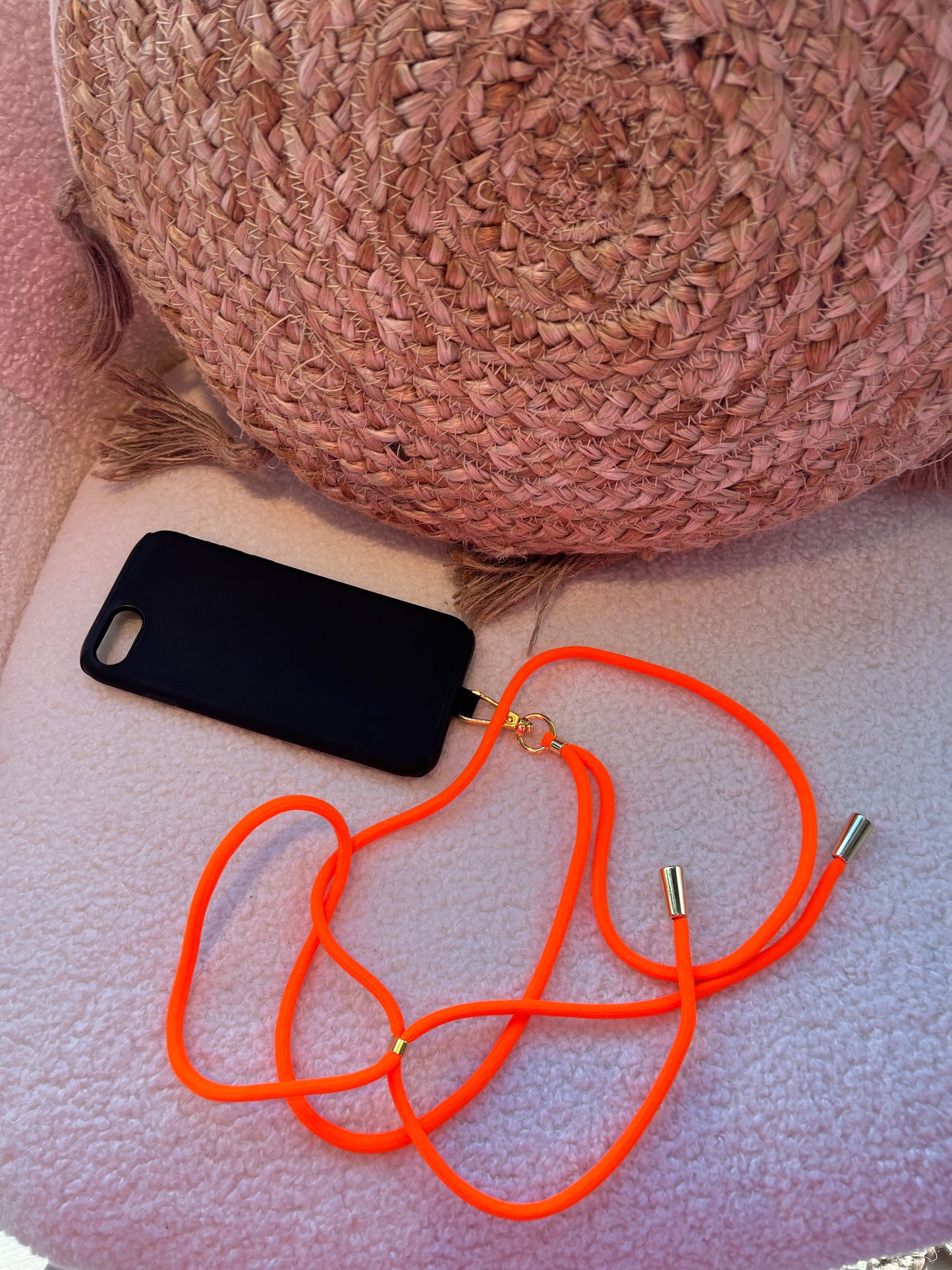 Touw voor gsm oranje