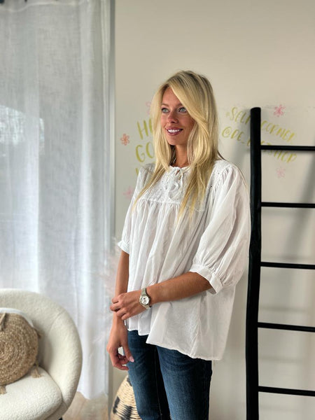 Blouse Unna white