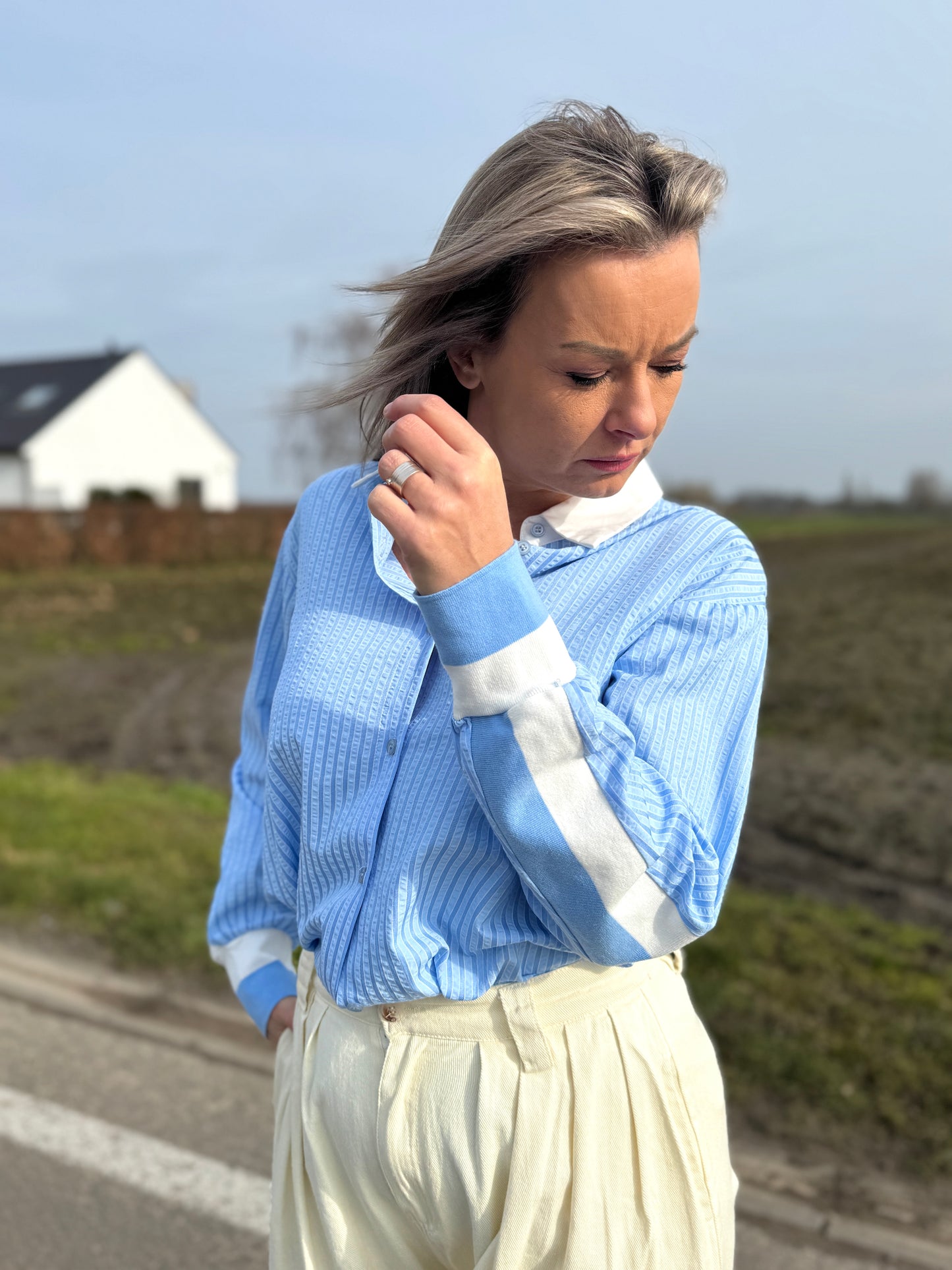 Blouse Milou blue